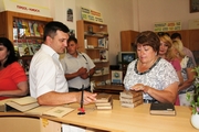 Посещение библиотеки главами поселений Красноармейского района